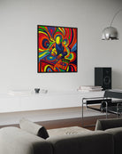 Glow N Flow Tablo | 100X100Cm