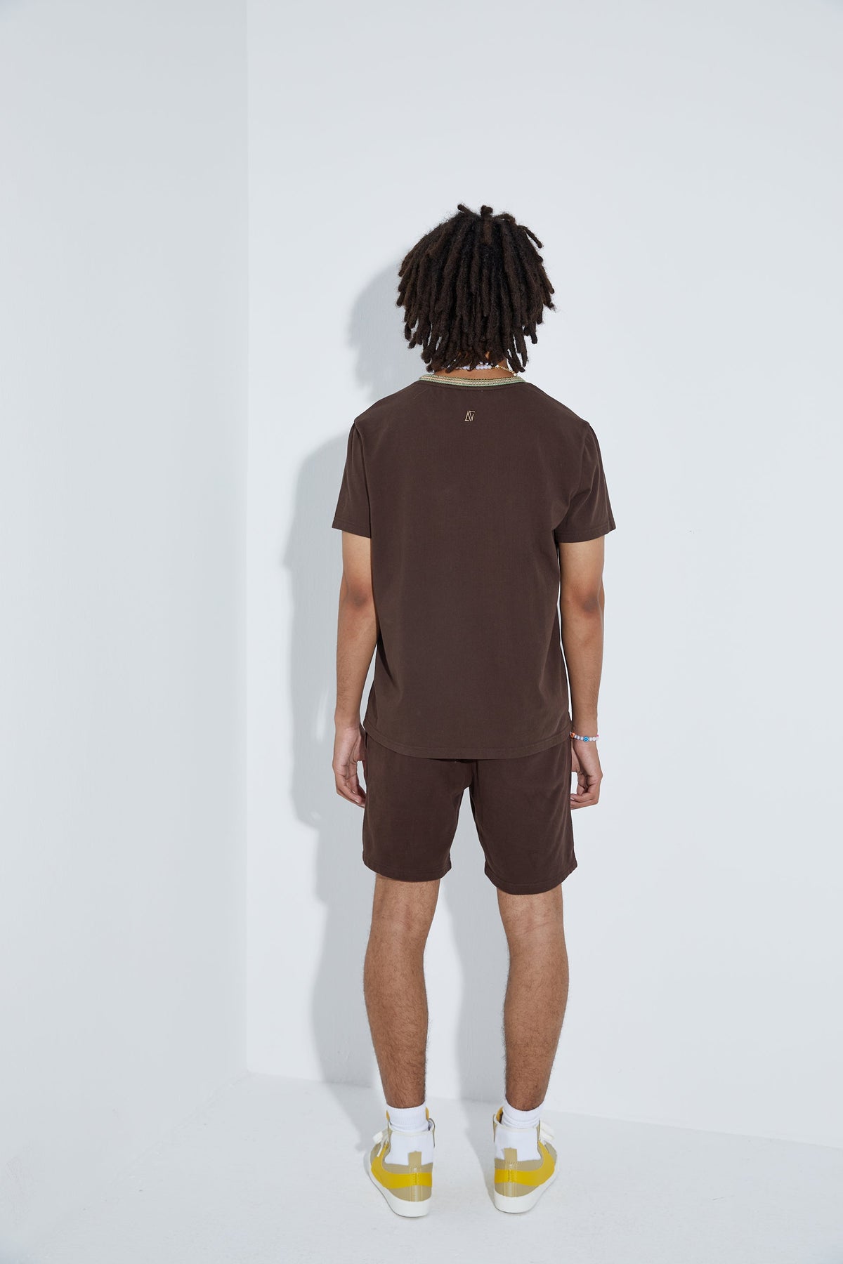 Knit T-Shirt - Kahverengi