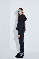 Kapüşonlu Sweatshirt - Siyah