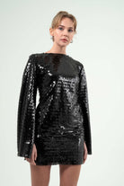 BÉLF-Nova Black Dress-Elbise-2-fleurdirect.live