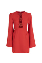BÉLF-Valentina Red Dress-Elbise-1-fleurdirect.live