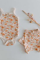 Babybek-Flower Memories Şortlu Takım-Alt - Üst Takım-5-fleurdirect.live