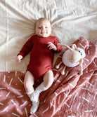 Babybek-Minimal Tarçın Müslin Örtü-Müslin Örtü-1-fleurdirect.live