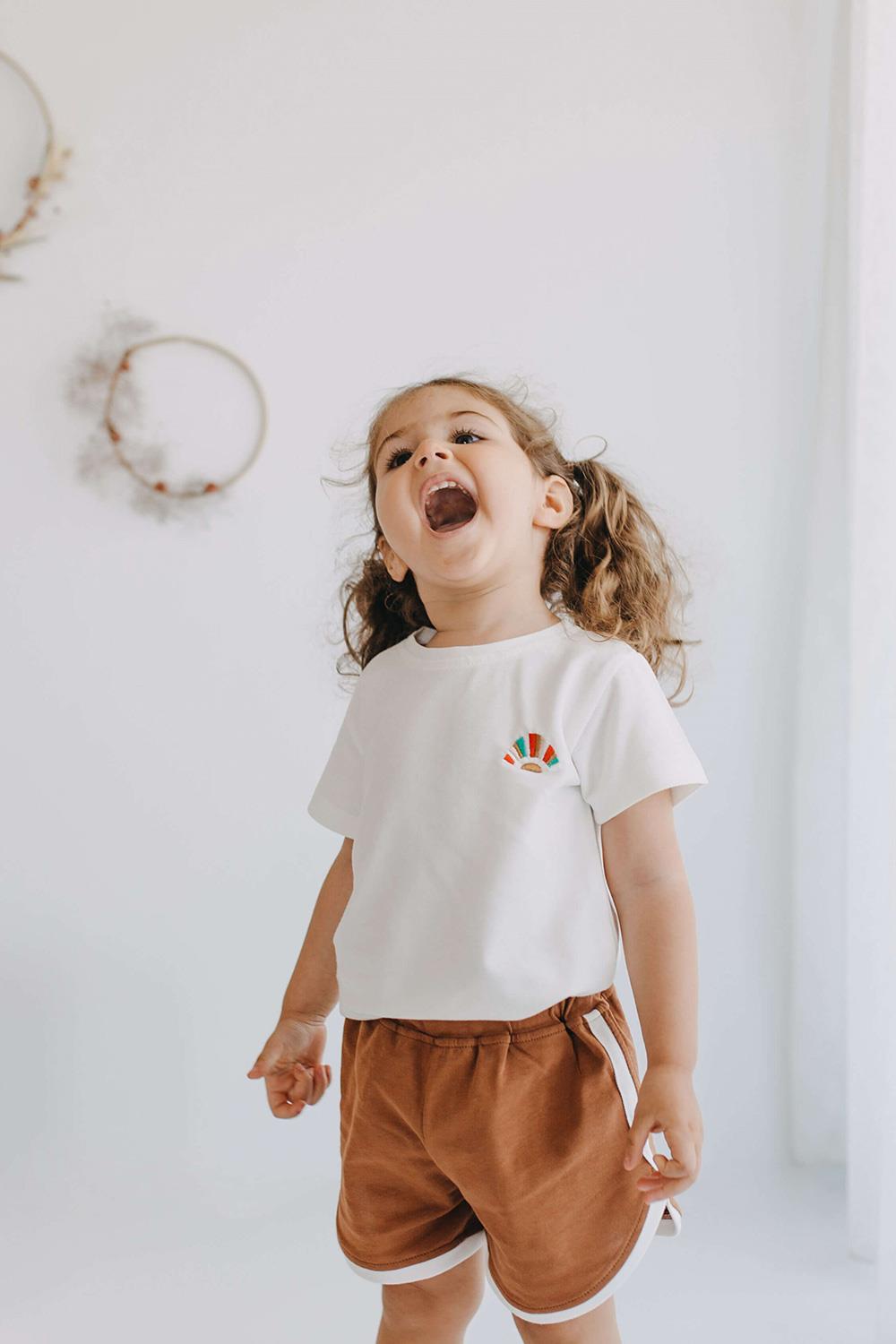 Babybek-Retro Day Şort Tişört Takım-Alt Üst Takım-2-fleurdirect.live