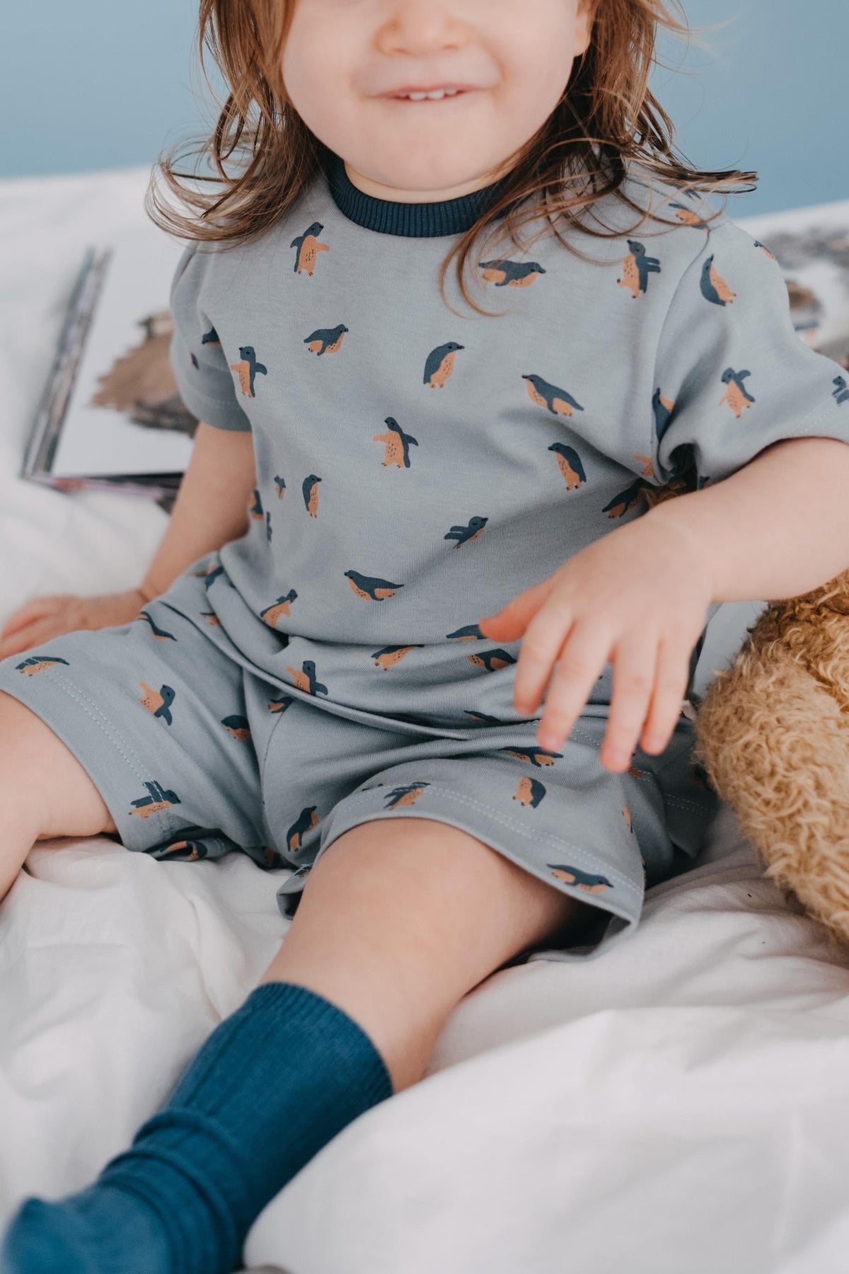 Babybek-Unisex Kısa Kollu Pijama Takımı-Pijama Takımı-4-fleurdirect.live