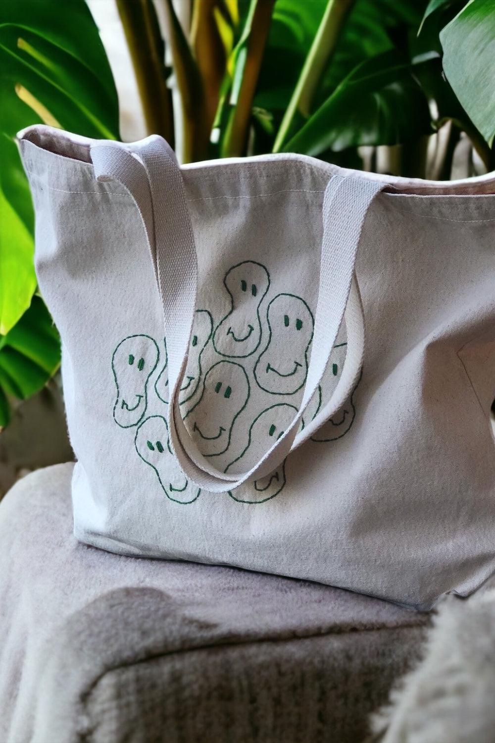Bael İstanbul-Smile Large Tote Bag-Omuz Çantası-1-fleurdirect.live