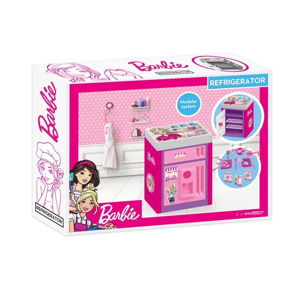 Barbie-Barbie Buzdolabı Dolu-Oyun Setleri-1-fleurdirect.live