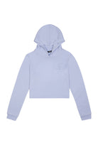 Arkası Açık Sweatshirt - Lila