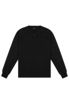 Bisiklet Yaka Sweatshirt - Siyah