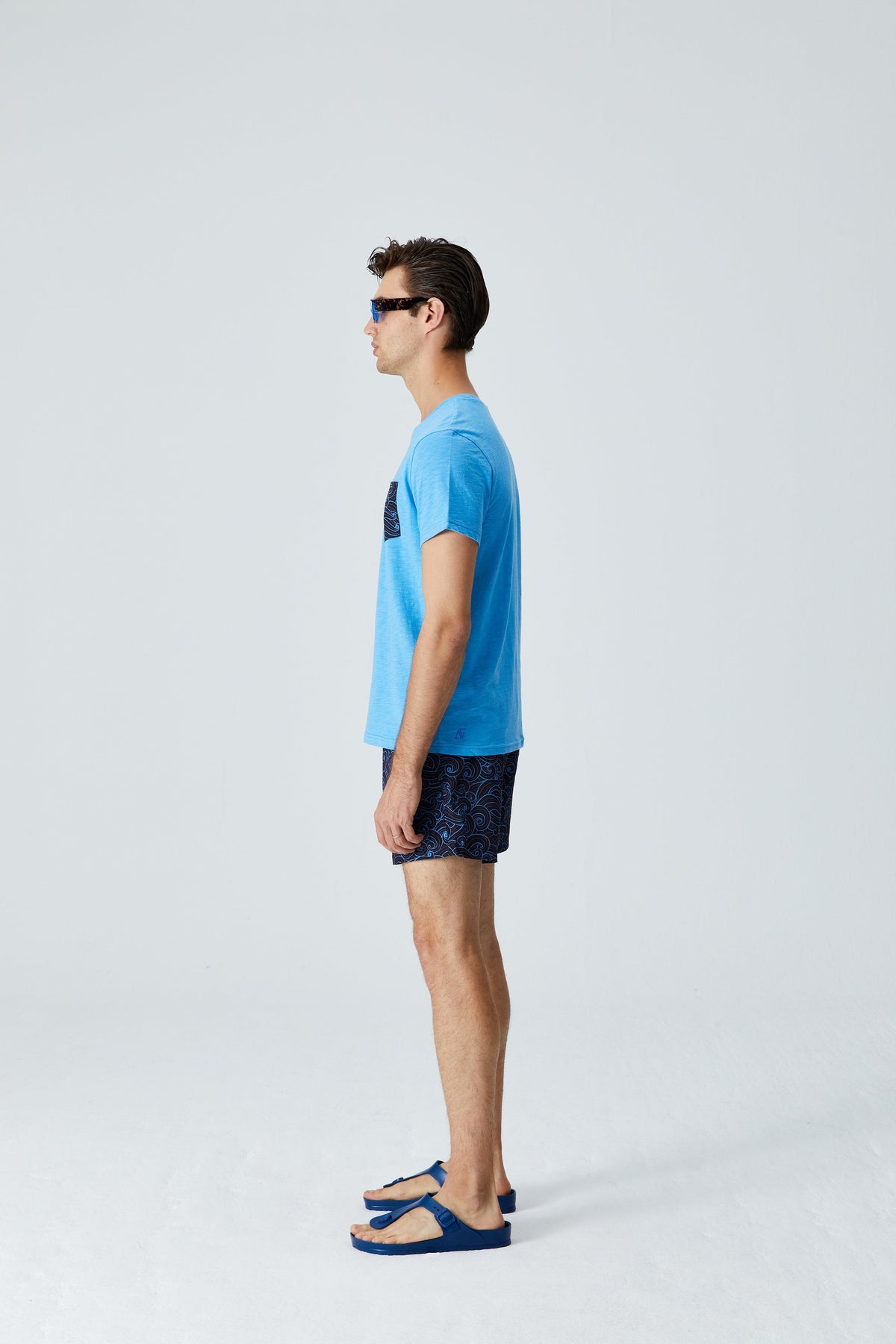 Cepli T-Shirt - Mavi