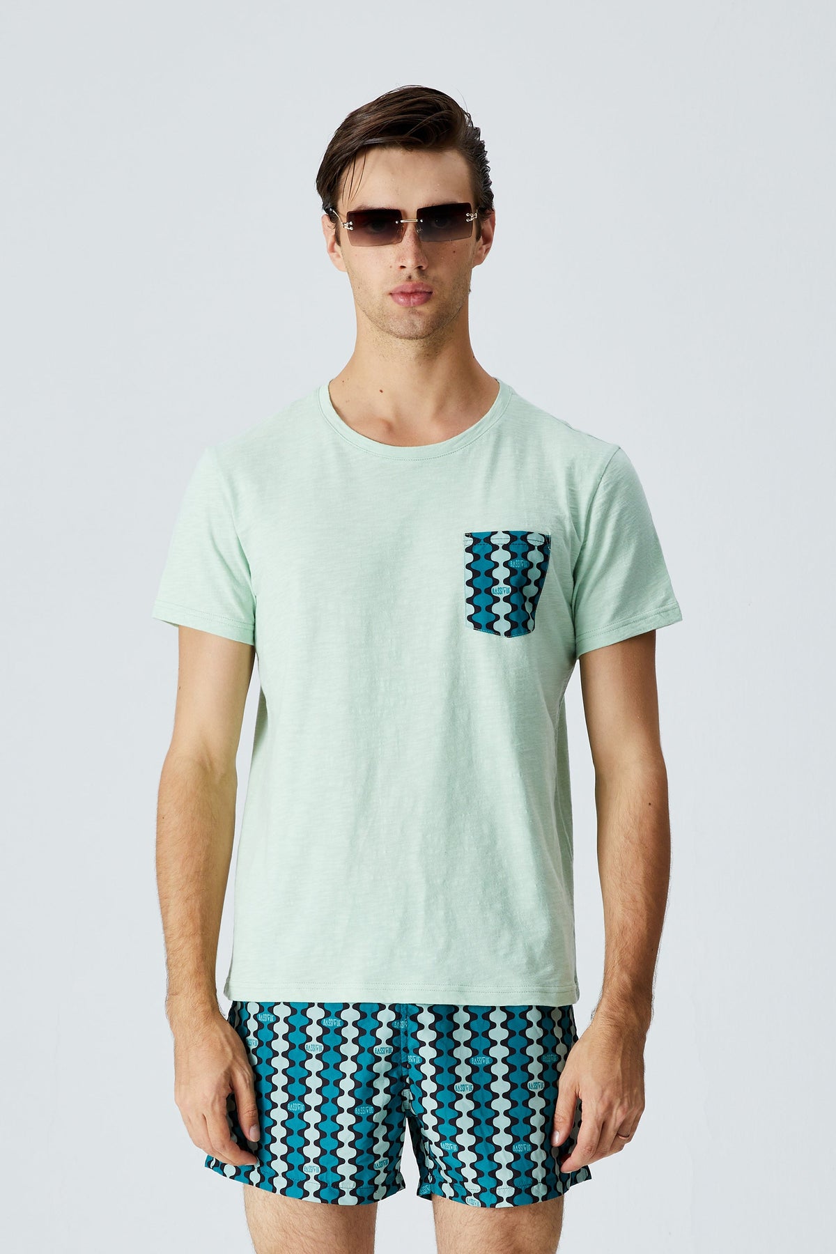 Cepli T-Shirt - Yeşil