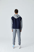 Denim Ceket - Gri/Lacivert