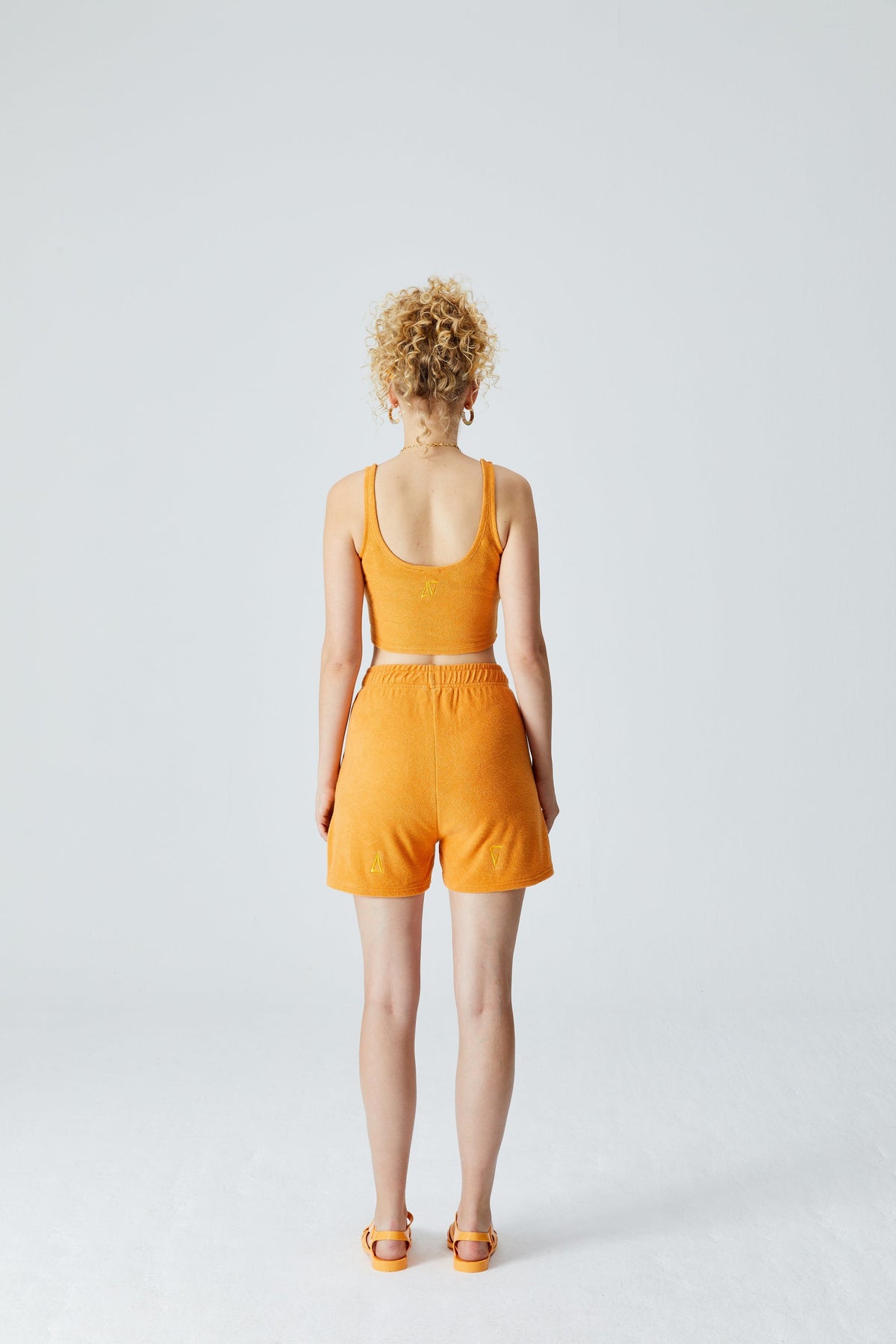 Havlu Tank Top - Turuncu