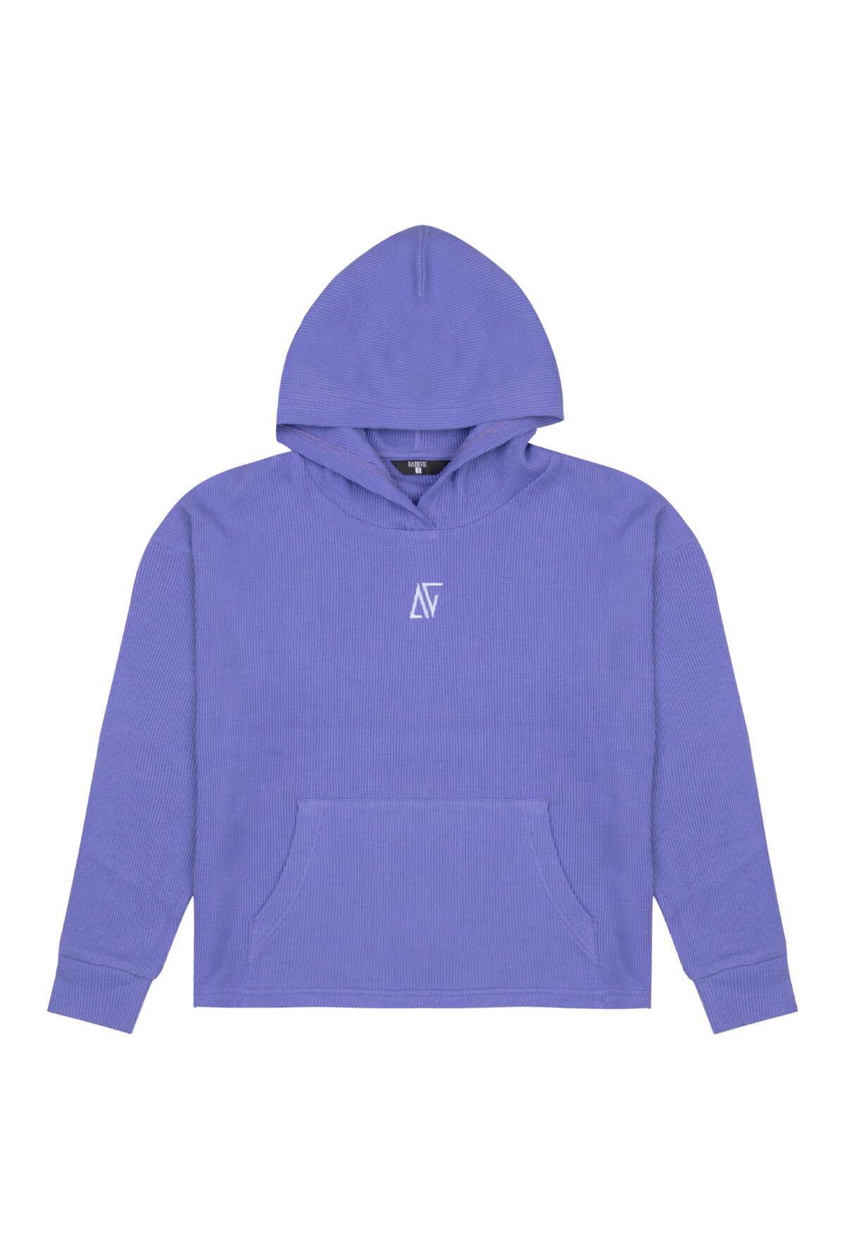 Waffle Oversize Sweatshirt - Mor