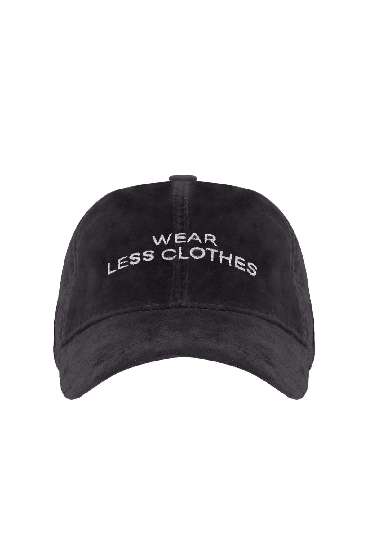 Wear Less Clothes Süet Deri Şapka