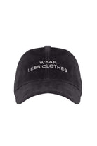 Wear Less Clothes Süet Deri Şapka
