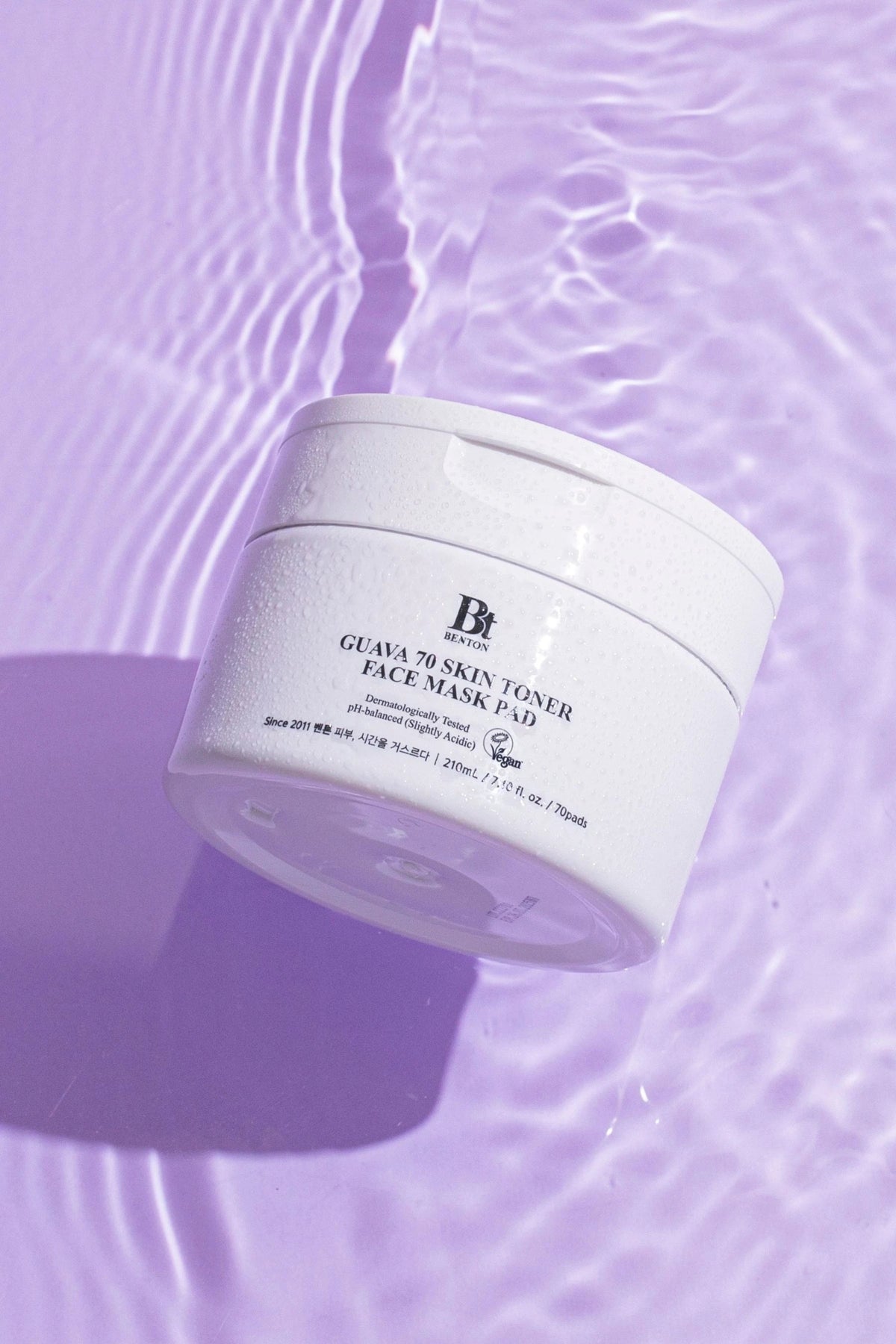 Benton-Guava 70 Skin Toner Face Mask Pad 70pads Yatıştırıcı & Nemlendirici Konsantre Vegan Cilt Pedleri-Cilt Pedi-7-fleurdirect.live