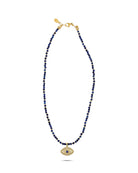 Lapis Gaze Evil Eye Necklace