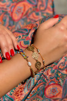 Berrin Özkan-Urartu Gold Plated Bracelet-Bileklik-2-fleurdirect.live