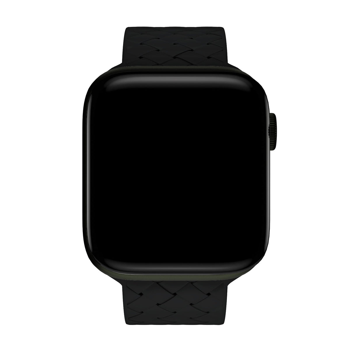 Apple Watch Uyumlu Bias Silikon Loop Kordon Coal Black