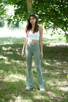 Birdiejay-Birdieflex Yoga Pants For Life Yeşi̇l İspanyol Paça Yoga Ve Spor Tayti-Tayt-3-fleurdirect.live