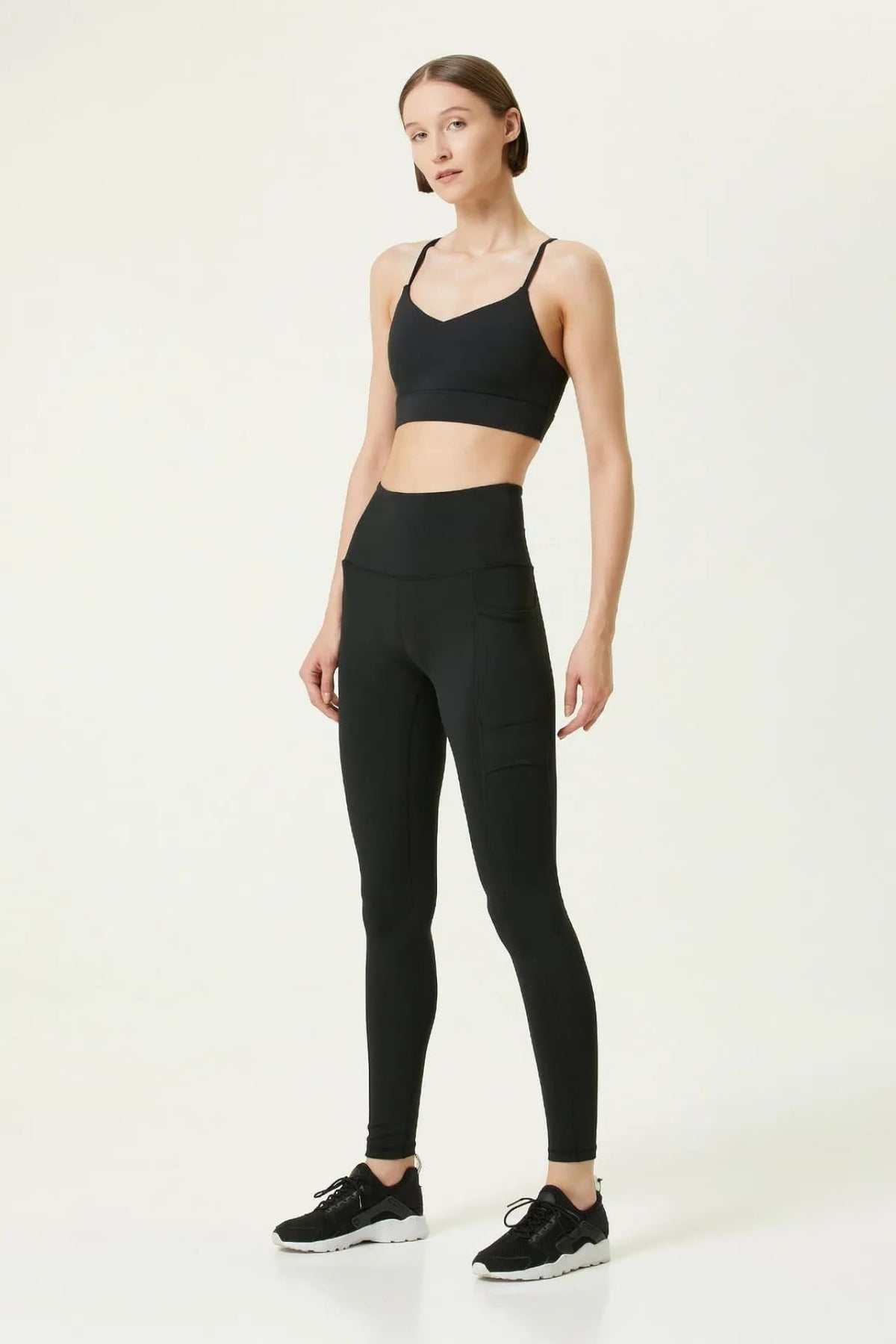 Birdiejay-Birdiesculpt Cargo Leggings Mat Si̇yah Cepli̇ Yoga Ve Spor Tayti-Tayt-1-fleurdirect.live