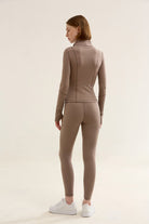 Birdiejay-Birdiesmooth Icon Mode Cropped Pilates Jacket Kum Rengi̇ Crop Pilates Ceketi-Ceketler-8-fleurdirect.live