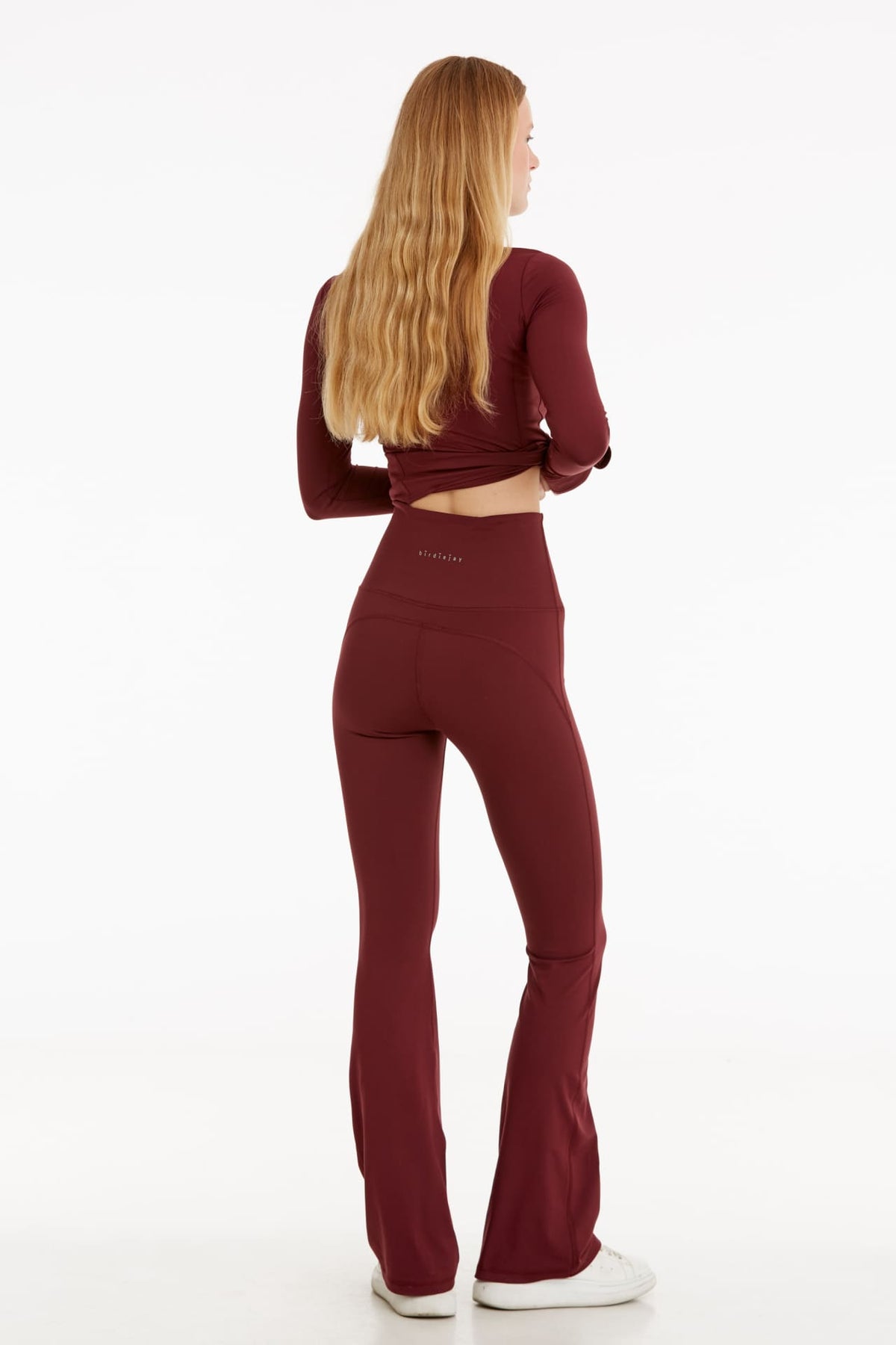 Birdiejay-Birdiesmooth Made For Walking Bootcut Leggings Bordo Bootcut Yoga Ve Spor Taytı-Spor ve Yoga Taytları-8-fleurdirect.live