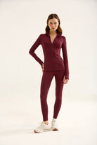 Birdiejay-Birdiesmooth Main Character Pilates Jacket Bordo Pi̇lates Ceketi̇-Ceketler-5-fleurdirect.live