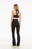 Birdiejay-Birdiesmooth Yoga Pants For Life Si̇yah İspanyol Paça Yoga Ve Spor Taytı-Spor ve Yoga Taytları-2-fleurdirect.live