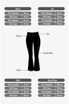 Birdiejay-Birdiesmooth Yoga Pants For Life Si̇yah İspanyol Paça Yoga Ve Spor Taytı-Spor ve Yoga Taytları-6-fleurdirect.live