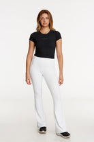 Birdiejay-Birdiesmooth Your New Go To Baby Tee Si̇yah Kısa Kollu T Shirt-T-Shirts-6-fleurdirect.live