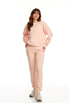 Birdiejay-Over The Clouds Pembe Jogger Sweatpant-Eşofman-1-fleurdirect.live