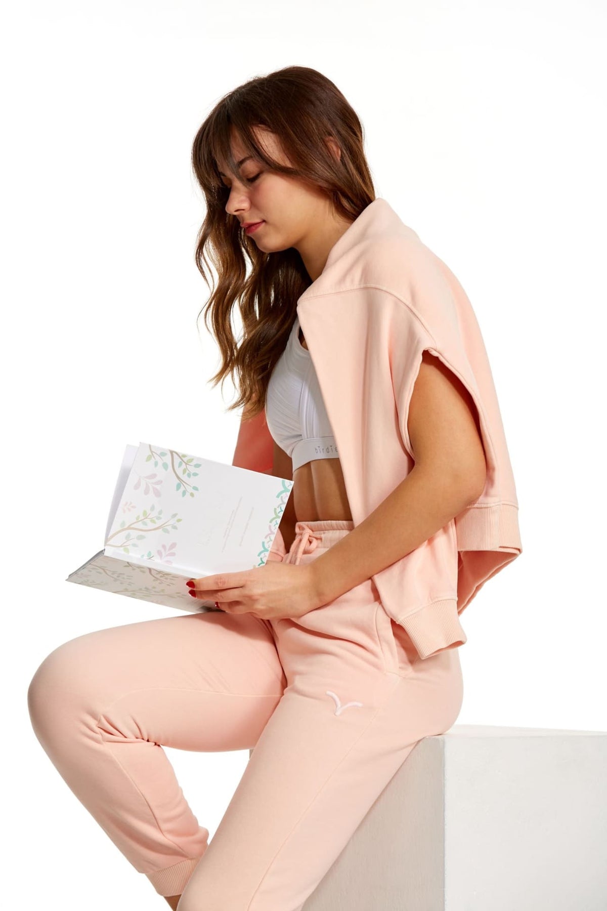 Birdiejay-Over The Clouds Pembe Jogger Sweatpant-Eşofman-6-fleurdirect.live
