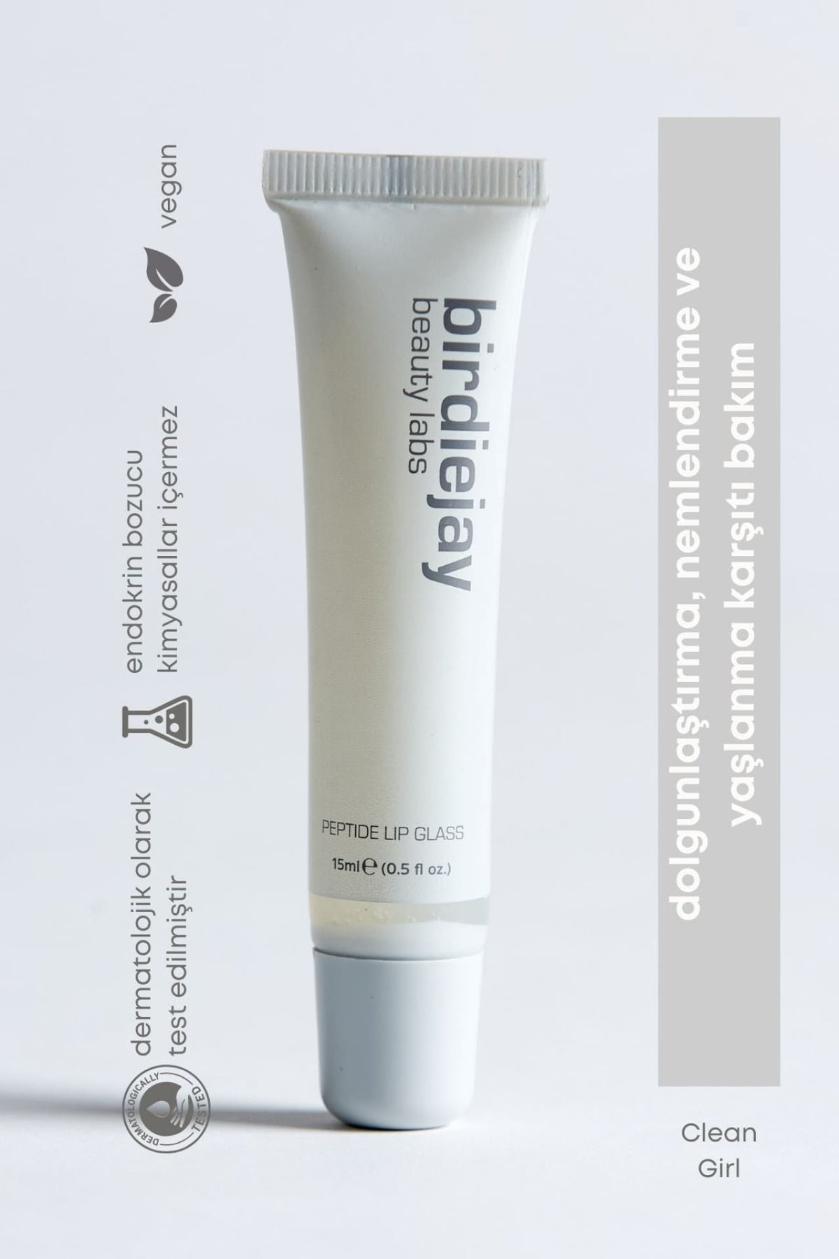 Birdiejay-Peptide Lip Glass Clean Girl-Lip Balm-1-fleurdirect.live