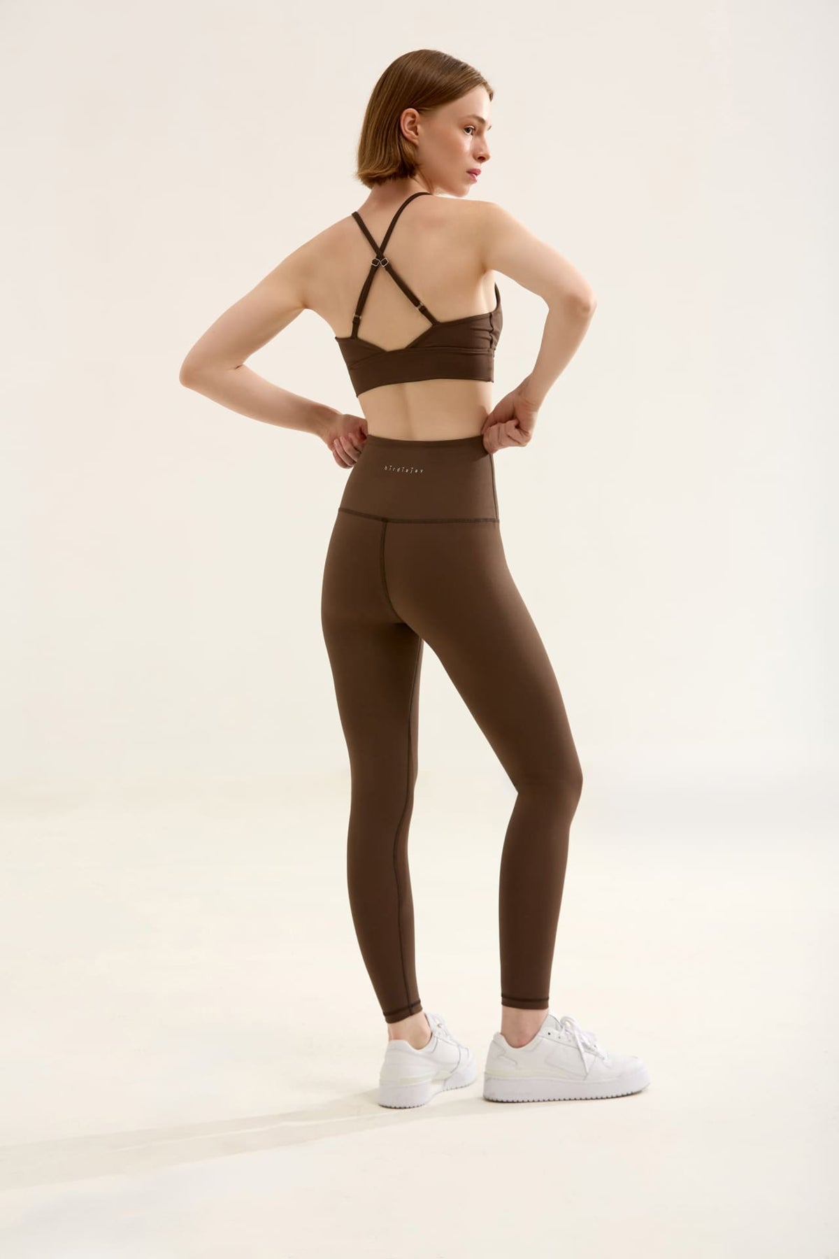 Birdiejay-Triangle Bra Kahverengi̇ Sporcu Ve Yoga Sütyeni̇-7-fleurdirect.live