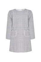 Bleu Lapin-Cozy Tweed-Çocuk Elbise & Tulum-1-fleurdirect.live