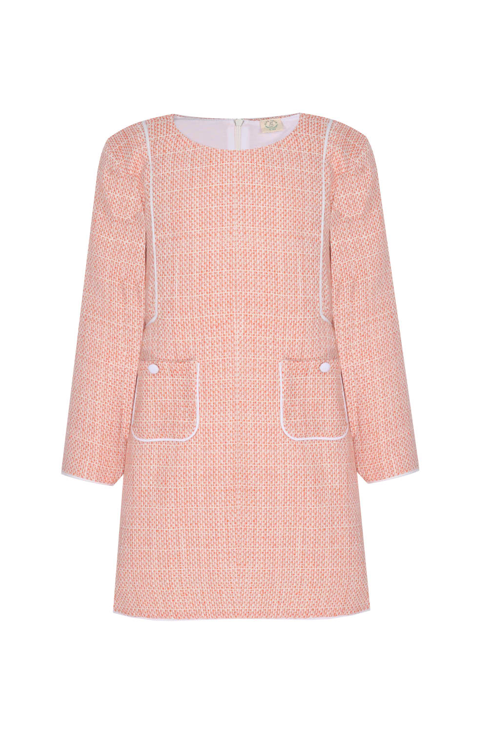 Bleu Lapin-Tiny Tweed-Çocuk Elbise & Tulum-2-fleurdirect.live