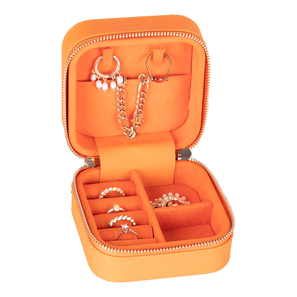 Bloominbag-Amanda Amber Bloom Deri Takı Ve Mücevher çantası-1-fleurdirect.live