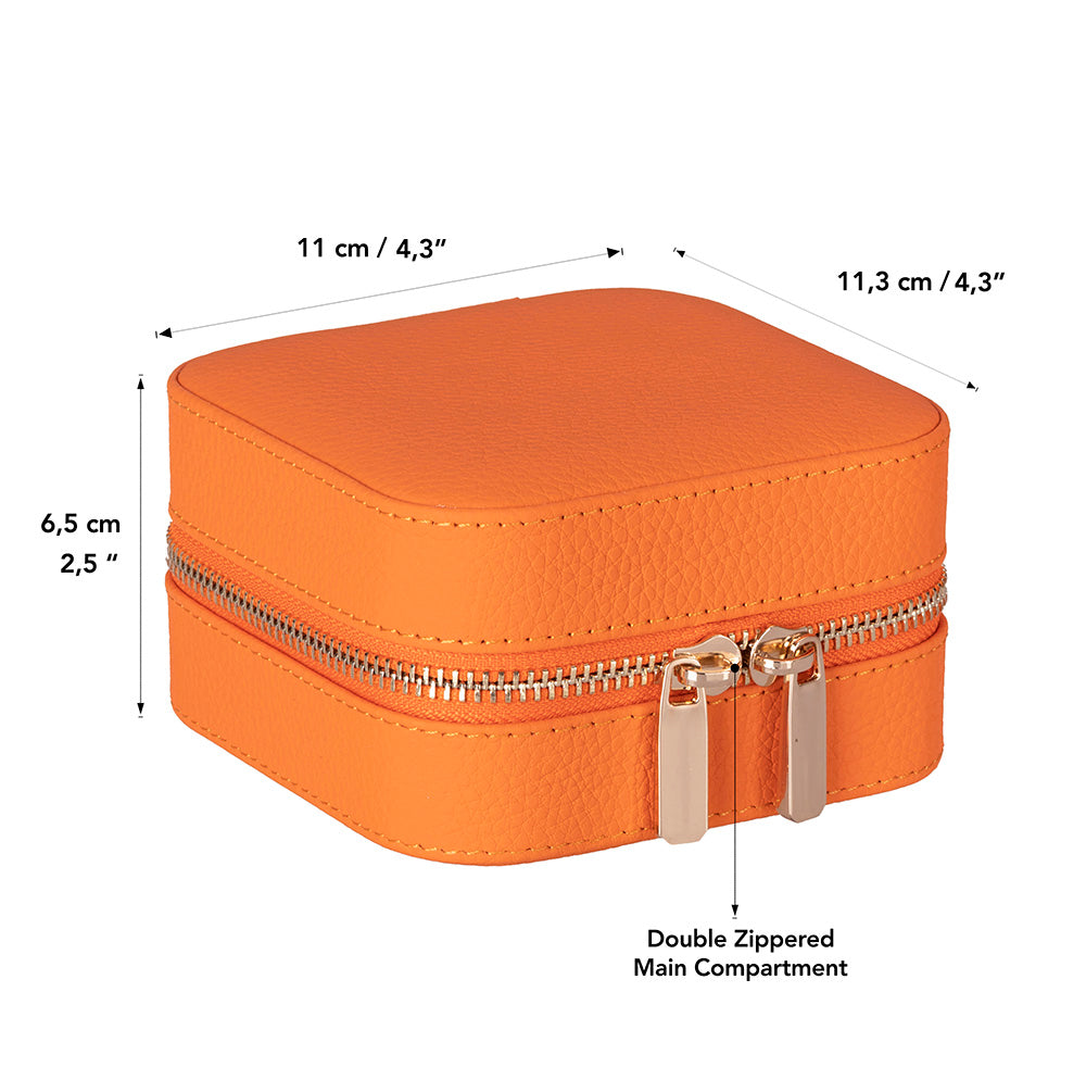 Bloominbag-Amanda Amber Bloom Deri Takı Ve Mücevher çantası-5-fleurdirect.live