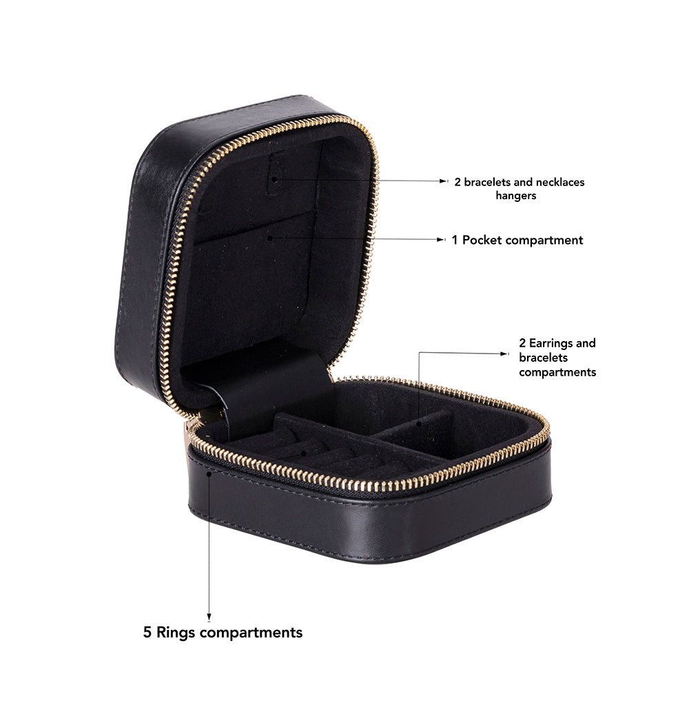 Bloominbag-Amanda Cosmos Medium Deri Takı çantası-4-fleurdirect.live