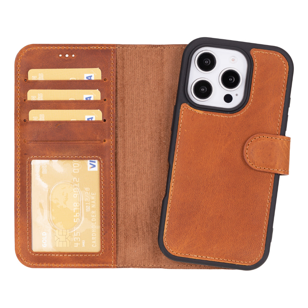 Bloominbag-Bloom Case Apple I Phone 16 Pro Max – Urban Moccasin Hakiki Deri Cüzdanlı Telefon Kılıfı-1-fleurdirect.live