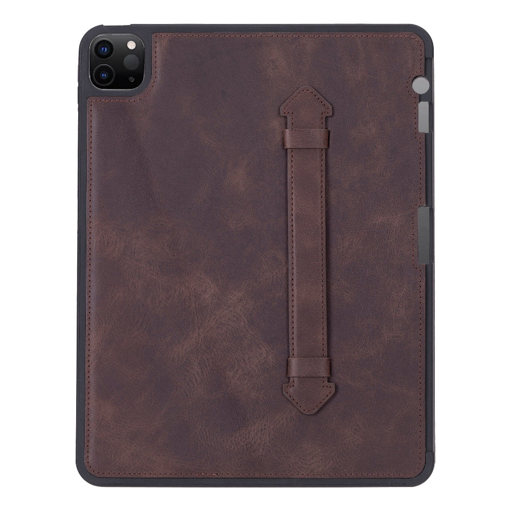 Bloominbag-Bloom Case Felix Mahogany Brown Apple I Pad Pro 12.9" Hakiki Deri Kılıf-1-fleurdirect.live