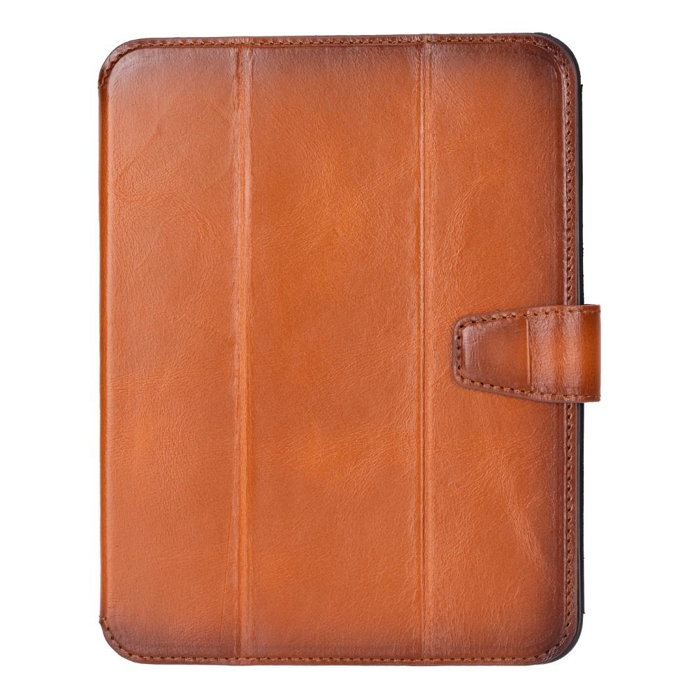 Bloominbag-Bloom Case Trigon Tan Apple I Pad Mini (2024) Hakiki Deri Kılıf-1-fleurdirect.live