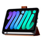 Bloominbag-Bloom Case Trigon Tan Apple I Pad Mini (2024) Hakiki Deri Kılıf-4-fleurdirect.live