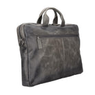 Bloominbag-Bloom Urban Shield 14" Gri Deri Laptop / Macbook çantası-2-fleurdirect.live