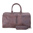 Bloominbag-Bloom Voyage Heritage Dark Oak Hakiki Deri Duffle çanta Unisex Seyahat & Hafta Sonu çantası-2-fleurdirect.live