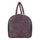 Bloominbag-Bloom Voyage Heritage Dark Oak Hakiki Deri Duffle çanta Unisex Seyahat & Hafta Sonu çantası-4-fleurdirect.live