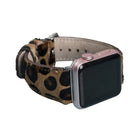 Bloominbag-Bloomin Band Wild Leopard Deri Apple Watch Kordon 40/41/42 Mm-1-fleurdirect.live
