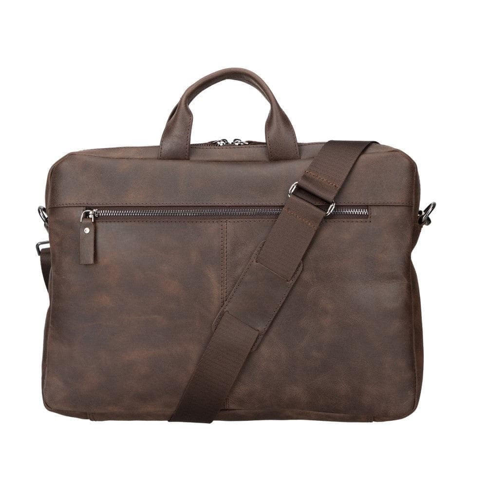 Bloomurban Shield 13-14" Heritage Brown Hakiki Deri Laptop / Macbook Çantası